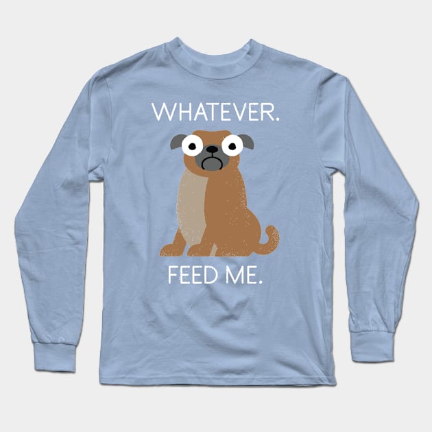 The Pugly Truth Long Sleeve T-Shirt by David Olenick